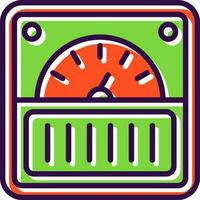 Meter Vector Icon Design