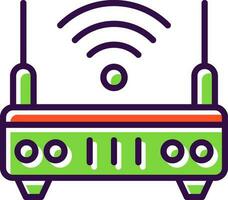 Router Vector Icon Design