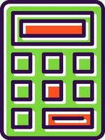 diseño de icono de vector de calculadora