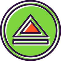Eject Vector Icon Design