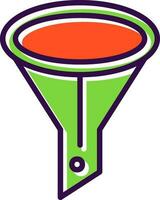 Funnel Vector Icon Design