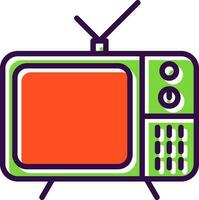 Television Vector Icon Design