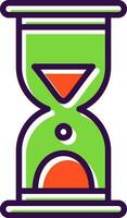 Hourglass Vector Icon Design