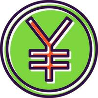 Yen Vector Icon Design