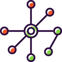 Network Vector Icon Design