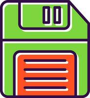 Save File Vector Icon Design