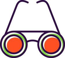 Glasses Vector Icon Design