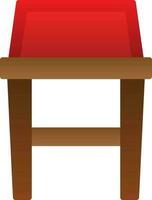 Bar Stool Vector Icon Design