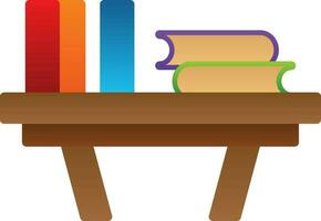 BookShelf Vector Icon Design