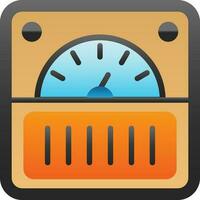 Meter Vector Icon Design