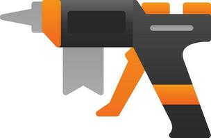 Glue gun Vector Icon Design