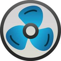 Fan Vector Icon Design