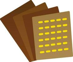 Sandpaper Vector Icon Design