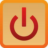 Power Button Off Vector Icon Design