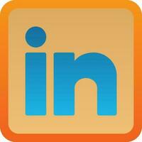 Linkedin Vector Icon Design