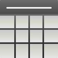 Table Grid Vector Icon Design