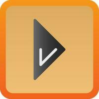 Arrowhead Right Vector Icon Design