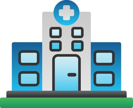 Hospital Vector Icon Design