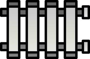 Radiator Vector Icon Design