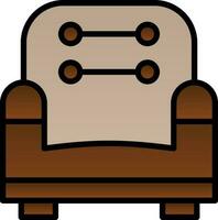 Couch Vector Icon Design