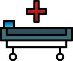 Stretcher Vector Icon Design