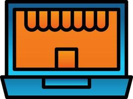 Online store Vector Icon Design