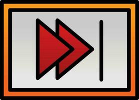 Forward Vector Icon Design