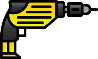 Drilling machine Vector Icon Design