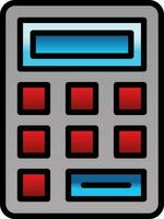 diseño de icono de vector de calculadora