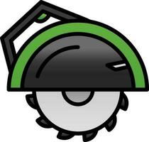 Circular saw Vector Icon Design