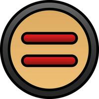 Equal Vector Icon Design