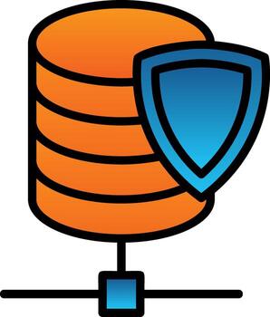 diseño de icono de vector de base de datos