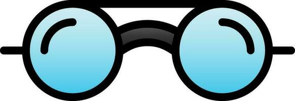 Eyeglasses Vector Icon Design