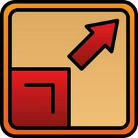 Increase Size Vector Icon Design