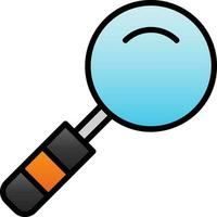 Magnifying Glass Vector Icon Design