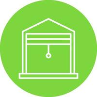 Garage Vector Icon Design