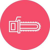 Saw Blade Vector Icon Design