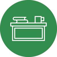 Desk Vector Icon Design