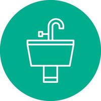 Sink Vector Icon Design