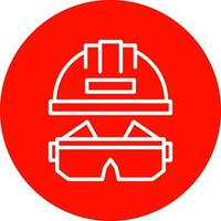 Safety at work Vector Icon Design