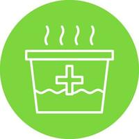 Steaming Vector Icon Design