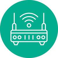 Router Vector Icon Design