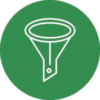 Funnel Vector Icon Design