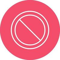 Ban Circle Vector Icon Design