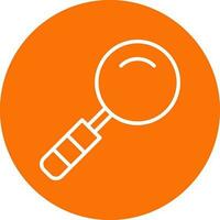 Magnifying Glass Vector Icon Design