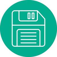 Save File Vector Icon Design