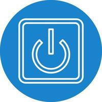 Power Button Off Vector Icon Design