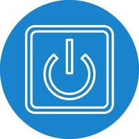 Power Button Off Vector Icon Design