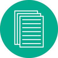 Document Vector Icon Design