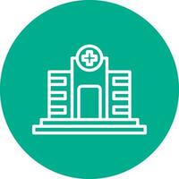 diseño de icono de vector de hospital